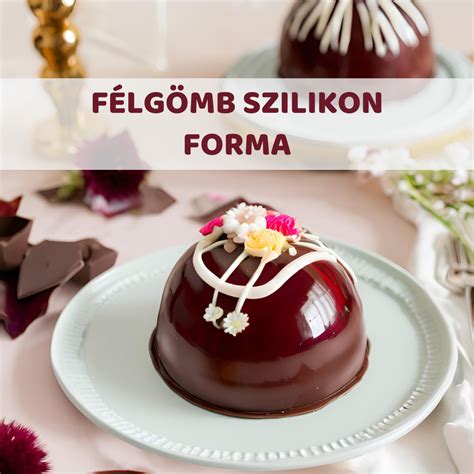 tálban félgömb forma dekoráció