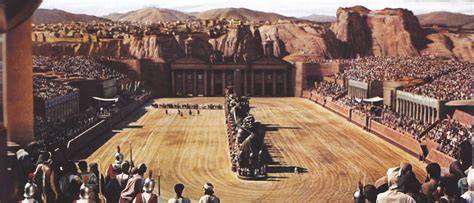 film production Ben-Hur sets and costumes