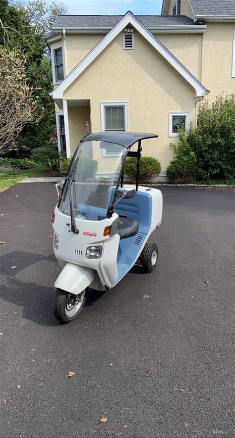 Honda Gyro Canopy tető és raktér vizuális ábrája