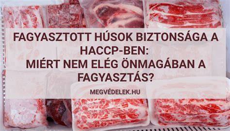 Fagyasztott húsok biztonságos tárolása