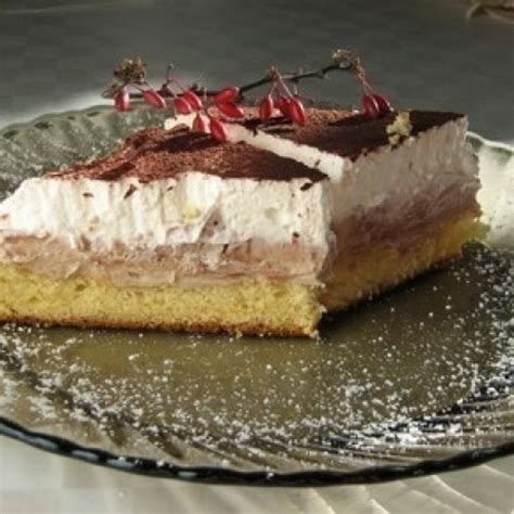 gesztenyés torta arculata és rétegezése