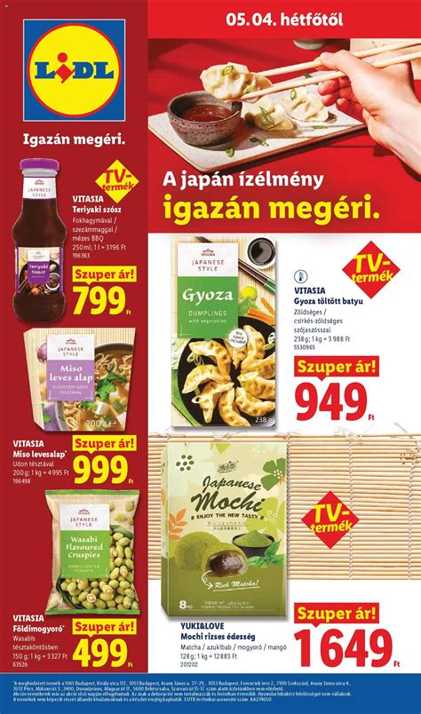 árkép a Lidl Teriyaki szószról és akciós árcímkékkel